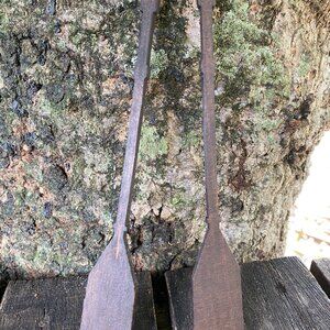 1 Par Remos de Madera Handmade Oshun Yalorde Ochun OSHA Santeria Yoruba Religion
